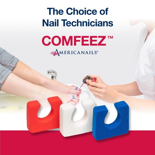 Americanails Comfeez Single Toe Separators - 144 Count