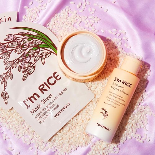 TONYMOLY I'm Rice Clarifying Clay Mask - Detoxifies & Soothes Irritated Skin | 100ml