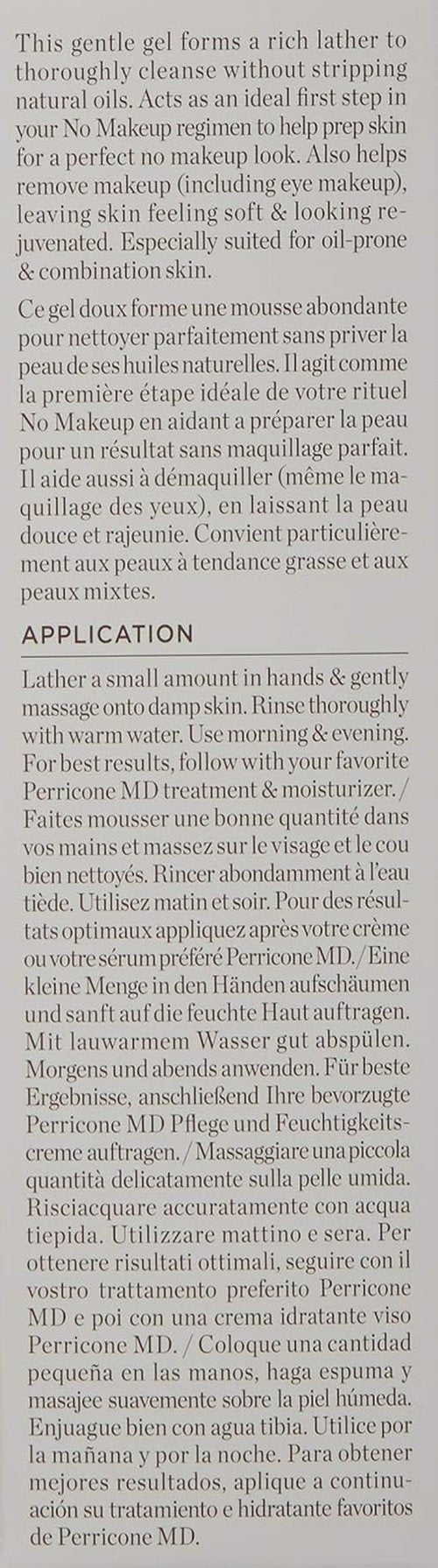 Skiennix Easy Rinse Makeup-Removing Cleanser - Gentle Formula for Effortless Makeup Removal