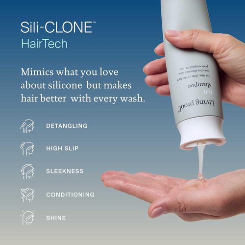Living Proof Full Shampoo - Volumizing Formula for Thin Hair | Paraben & Silicone Free, Color Safe