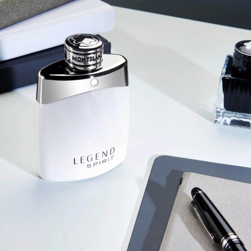 MONTBLANC - Legend Spirit After Shave Balm - Fresh Woody Aromatic Scent for Men - 3.4 oz