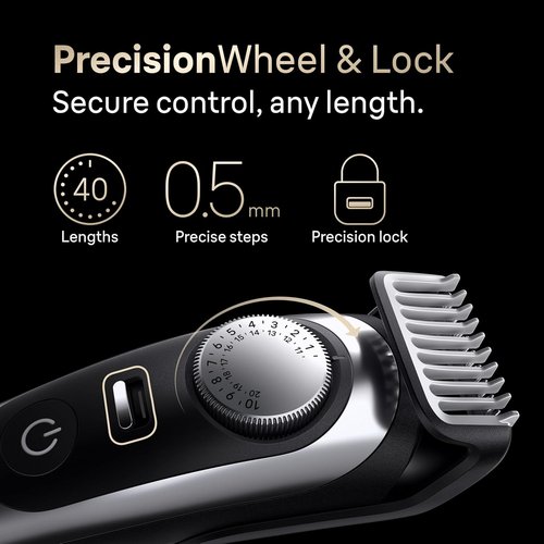 Braun Series 9 All-in-One Grooming Kit - 13-in-1 Beard Trimmer, Body Groomer & Hair Clipper, Model 9440