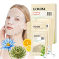 GONIM Korean Face Mask - Hydrating Sheet Masks with Hyaluronic Acid & Vitamin C | 15 Sheets