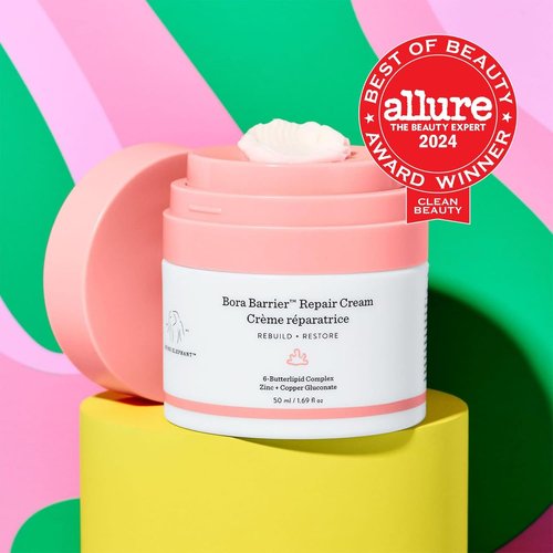 Drunk Elephant Bora Barrier Repair Cream - Ultra-Rich Moisturizer for Sensitive Skin - 1.69 oz