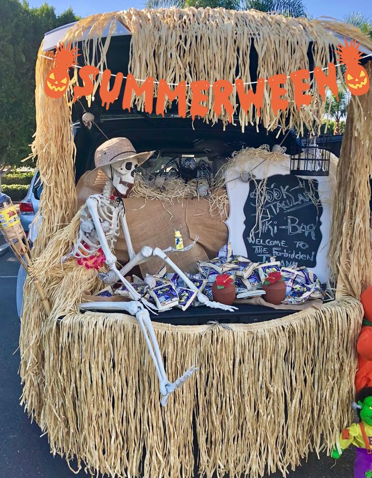 Spooky Summer Party Banner - Halloween & Summer Themed Decorations