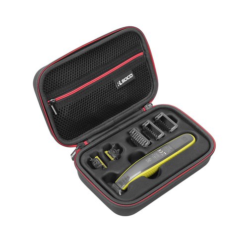 RLSOCO Hard Case for Philips Norelco OneBlade 360 & OneBlade Hybrid Electric Beard Trimmer and Shaver.Fits for Philips QP2724/90,QP2834/70,QP4631/90,QP4530/90,QP2630/70,QP1424/10,QP2520/90 and More