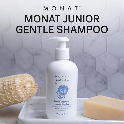 MONAT Junior™ Gentle Shampoo - Tear-Free, Sulfate & Paraben-Free Formula for Kids | 237 ml / 8 fl. oz.