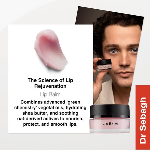 Dr Sebagh Lip Balm - Luxury Hydrating Treatment for Dry & Chapped Lips | 0.5 fl oz Intense Repair