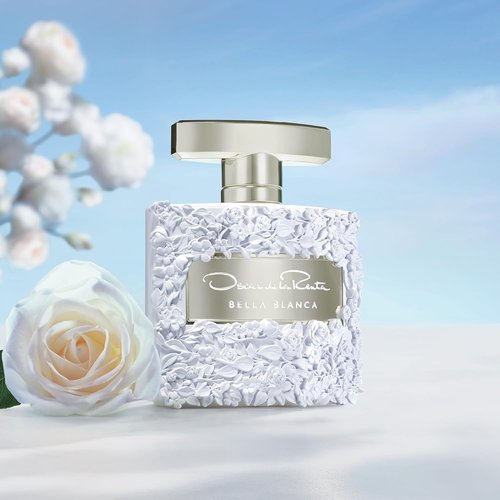 Oscar de la Renta Bella Blanca - Elegant Floral Fragrance for Women | 3.4 oz Eau de Parfum