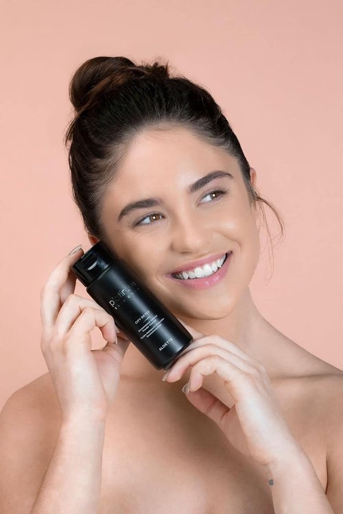 Aloette City Detox Charcoal Infused Powder Cleanser - Sulfate & Cruelty Free | 1.7 Fl Oz