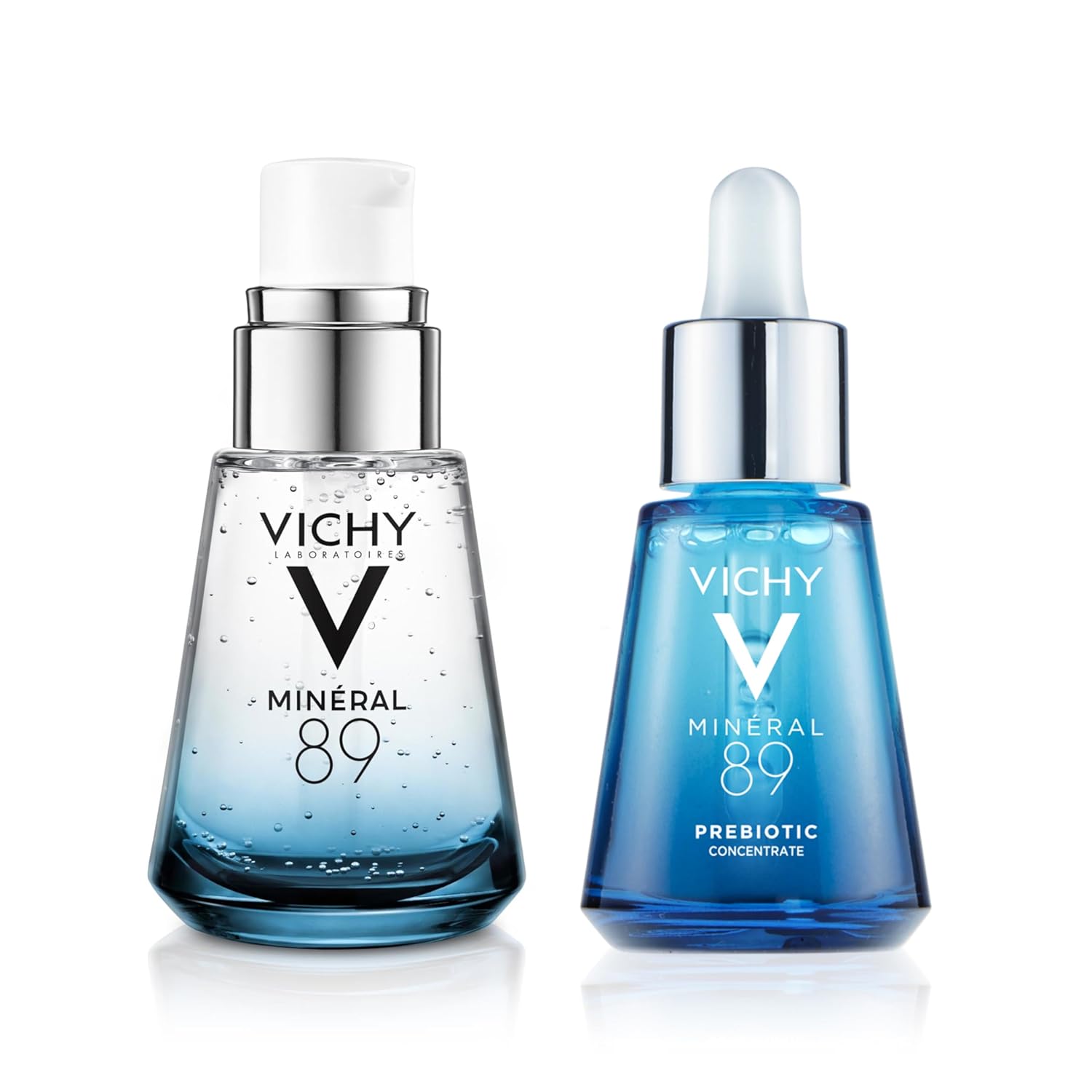 Vichy Mineral 89 Niacinamide Serum - Prebiotic Defense & Recovery Concentrate for Dull, Dry Skin