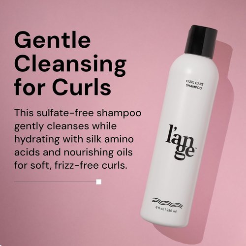 L'ANGE HAIR Curl Care Gentle Shampoo - Nourishing & Moisturizing Formula | Reduces Frizz & Boosts Shine