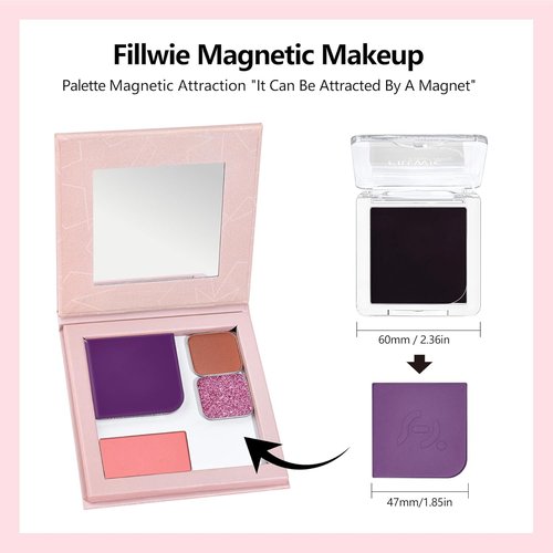 Regine Switzerland Cream Powder Blush Duo - Lasting & Buildable for Medium to Deep Skin Tones | Cool Violet