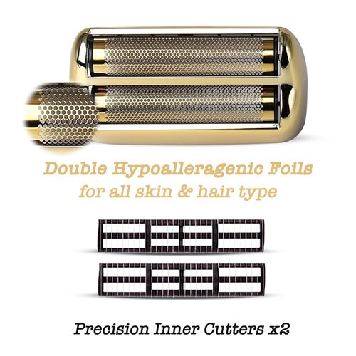 Babyliss Pro Replacement Foil & Cutters - Compatible with FXFS02 Series MetalFX Shavers