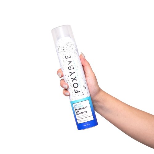 FoxyBae Overnight Dry Shampoo Spray - Biotin & Charcoal Formula for Oil Control - 7 fl oz