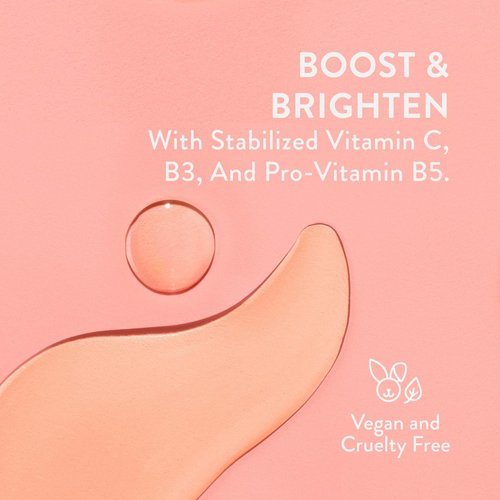 Native Brightening Facial Serum - Hydrating Vitamin C & Niacinamide Formula | Fragrance-Free, 30ml