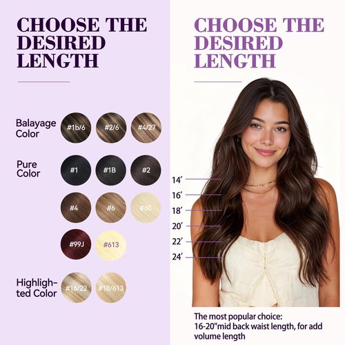 Clip in Hair Extensions Real Human Hair 16 inch 90g/3.2oz Straight Seamless Invisible Human hair Extensions Clip ins for Women Double Weft 8pcs #1B-Natural Black