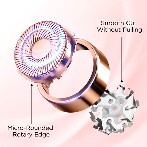 Flawless Replacement Heads Gen 2 - Replacement Heads for Flawless Facial Hair Remover - Replacement Blades for Finishing Touch Flawless Hair Removal 4 Counts
