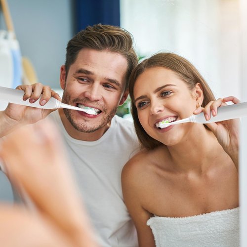 Aoremon Replacement Heads for Philips Sonicare C2 W Electric Toothbrush Heads fit for Phillips Sonicare Diamondclean Protectiveclean 4100 5100 6100 Brush Head for W2 W3, 8 Count White