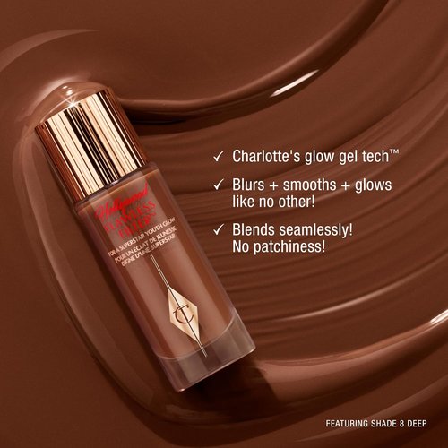 Charlotte Tilbury Hollywood Flawless Filter - Multi-Use Makeup Primer & Illuminating Highlighter for Smooth, Blurred Skin