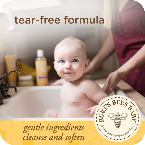 Burt's Bees Baby Bee Bubble Bath - Gentle Cleansing Formula | 12 Fl Oz Size