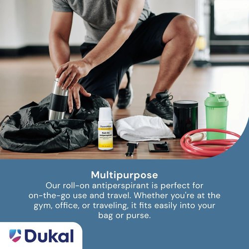 Dukal RD15 DawnMist Roll on Antiperspirant & Deodorant, Fresh Scent, Travel Size, 1.5oz, 20 pack