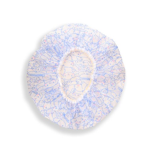Kitty, Cinnamoroll & Kuormi-Bunny Shower Caps for Women 2 Pack - Reusable Cute Kawaii Waterproof Hair Cover, One Size Fits All Hair Lengths, Perfect Shower Cap for Long Hair Use (Cinnamoroll 2 Pack)