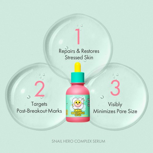 Smilebloom KKOCH Snail Mucin 85% Face Serum 1.69 fl oz 50ml | Hydrating Skin Care Packed with Vegan Collagen & Peptide | Age-Defying Korean Face Moisturizer