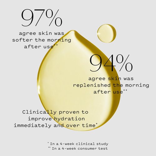 Keys Soulcare Deeply Replenishing Squalane Facial Oil, Hydrates Skin Overnight for a Radiant, Glowing Complexion, Vegan, Cruelty Free, 1.01 Fl Oz