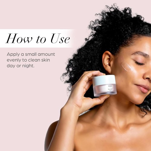 PÜR MINERALS Firming Facial Cream - Triple-Action Lightweight Moisturizer for Face & Neck | Tightens Skin, Reduces Fine Lines & Wrinkles