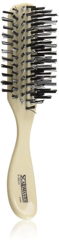 Scalpmaster Nylon Bristle Salon Contour Brush - Perfect for Styling & Detangling | S-300-IV