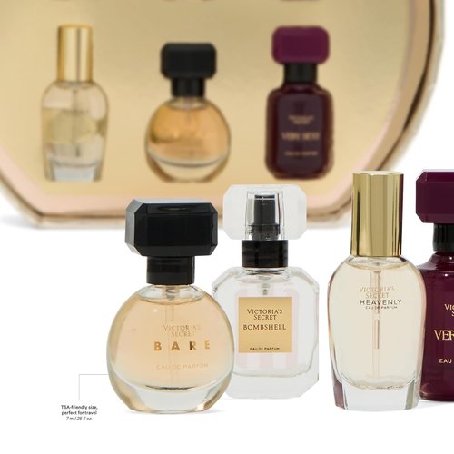 Victoria's Secret Mini Eau de Parfum Gift Set - Bombshell, Tease, & More | Perfect for Gifting