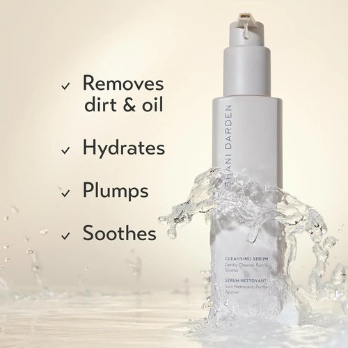 SHANI DARDEN SKIN CARE Cleansing Serum - Gentle Daily Hydrating Gel Facial Cleanser with Hyaluronic Acid & Oat Bran | 4 fl oz