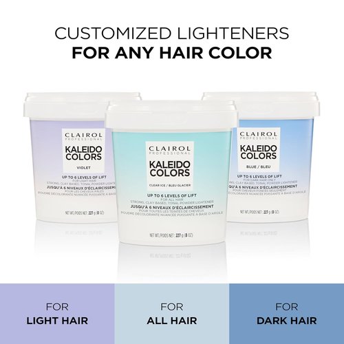 Clairol Professional Kaleidocolors Powder Lightener - Hair Highlights & Toning | 16 oz