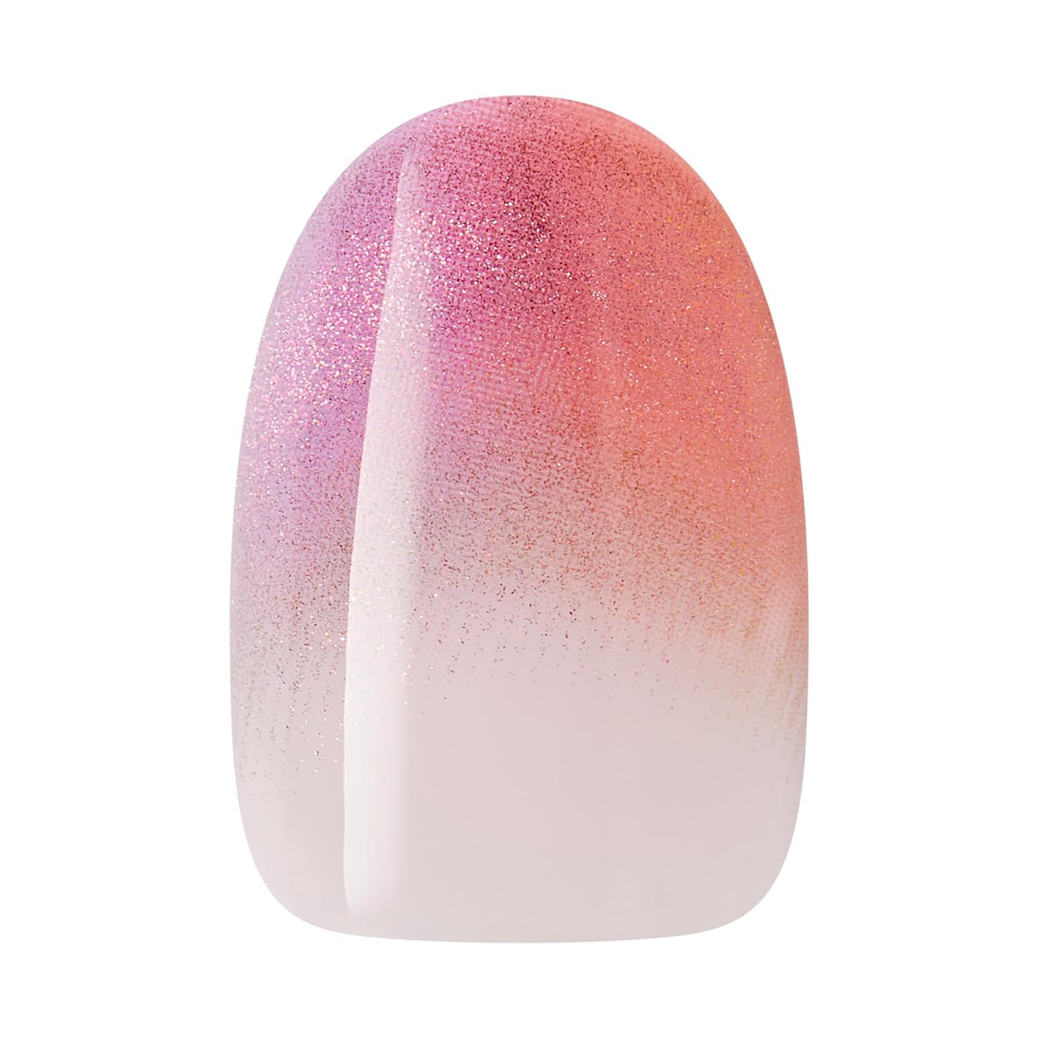 WICKED X KISS Press On Nails - Pink Perfection | Short Oval, Waterproof & Chip Proof, 28 Nails Set