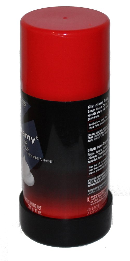 Rust-O-Less | Stops Shaving Cream Can Rust | Black | Large-Foam Sized