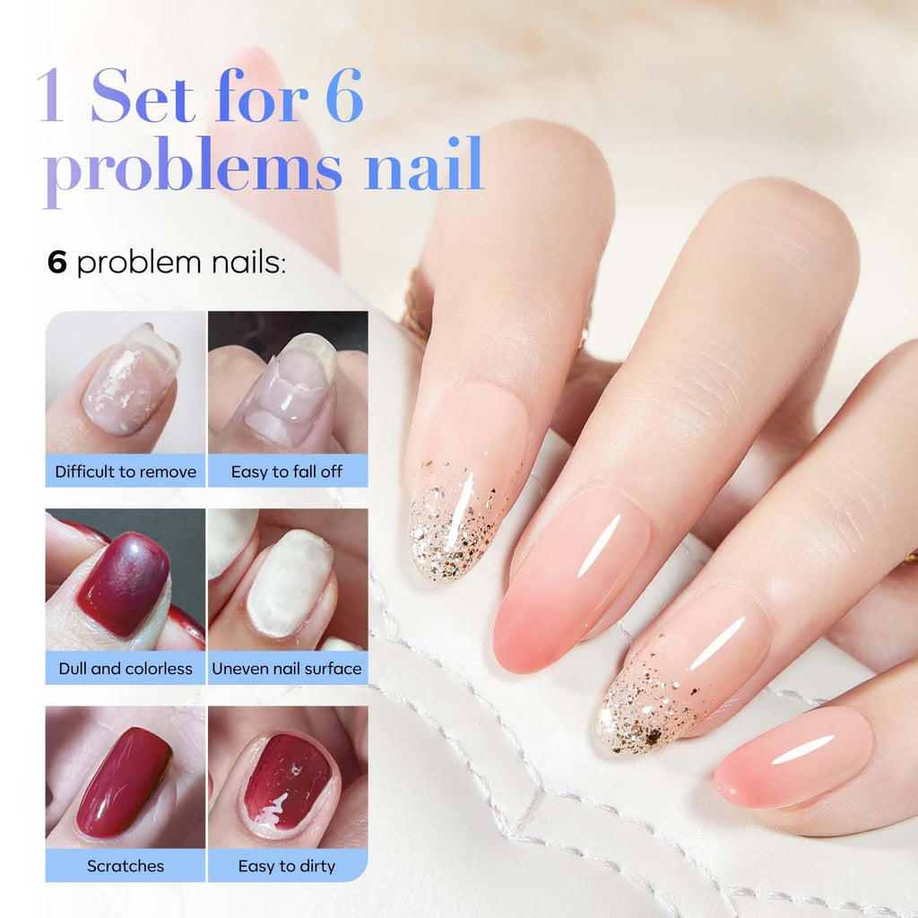 AZUREBEAUTY Gel Top Coat - No Wipe High Gloss Finish | 18ml Clear Long-Lasting Nail Polish for Manicure