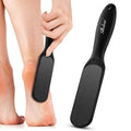 BALUCA Hard Skin Remover Nano Glass Foot File - Foot Callus Remover, Durable Foot Scrubber, Dead Skin Remover, Hygienic Pedicure Tool, Long Lasting Foot Buffer, Soft Smooth Feet, Black