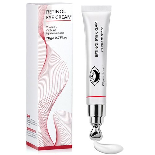 Instant Reduction of Eye Bags-Retinol Eye Cream Dark circles,Relieves Dark Circles And Puffiness, Youth Eye Cream: Smooth Wrinkles,Hydrating, Tightens The Delicate Skin Under The Eyes 0.7 OZ -PPP