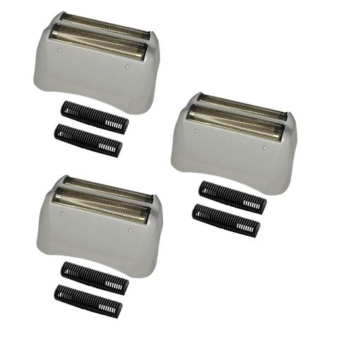 Foil Shaver Replacement Compatible with Andis Foil Shaver TS-1 TS-2 17150 17200 17235,Replaces Foil and Blades (3Pcs)