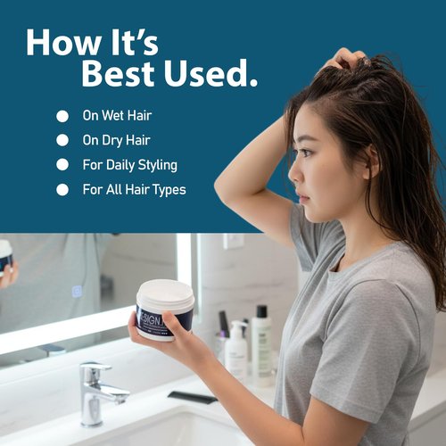 SUDZZFX DESIGN.IT Volume & Shaping Crème – Smoothing & Styling Formula – Frizz Control – Thickening for Men & Women – 3.4 Fl Oz