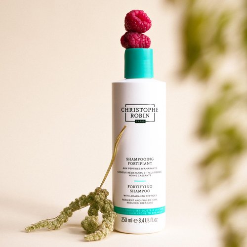 Christophe Robin Fortifying Shampoo - Amaranth Peptides for Thinning Hair | Reduces Breakage, 8.4 fl. oz