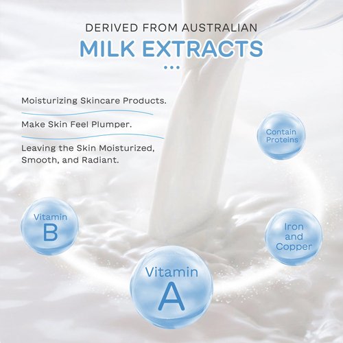 Milk Skincare Set, Milk Skin Care For Teens 10-12, 9 IN 1 Skin Care For Kids, Kids Skin Care Set For Girls Ages 8-12, Moisturizing & Gentle Skin Care For Kids Age 8-12, Skincare For GIrls10-12