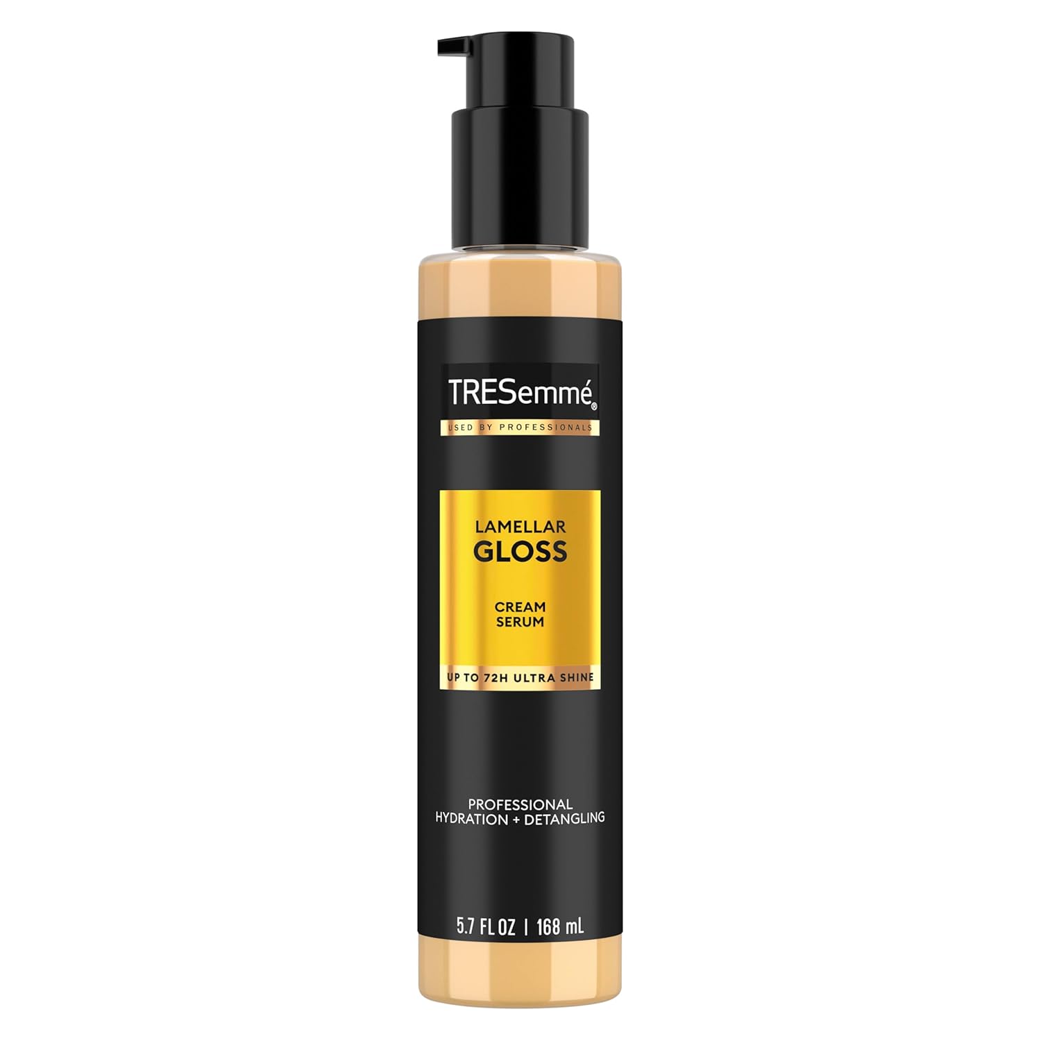 TRESemmé Hydrating Detangling Cream Serum - Ultra Shine Lamellar Gloss 5.7 Fl Oz | 72-Hour Hydration