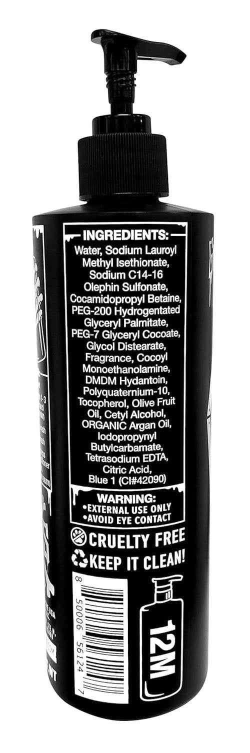 Grave Before Shave Beard Wash - 16 oz Pump Top | Gentle Cleansing for Healthy Beards