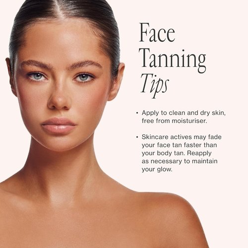 Loving Tan Deluxe Face Self Tanner - Dark, Streak-Free, Natural Sunless Tanning | 1.6 Fl Oz, Cruelty-Free