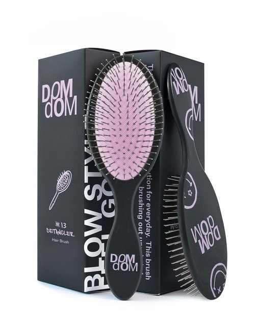 Skiennix Detangling Brush - Anti-Static Hair Brush for All Hair Types | Ideal for Thick, Curly, and Fine Hair
