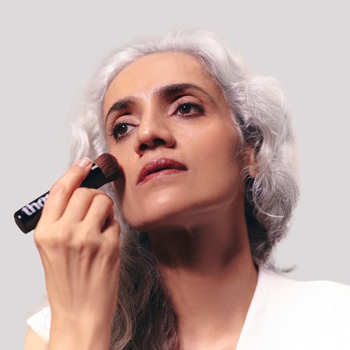 Thou Perfect Touch Blending Brush - Super-Soft Synthetic Bristles, Perfect for Blending Liquid, Cream or Flawless Makeup Application, Easy Blending, Face Make Up