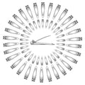 Ayearparty 120 Pieces Nail Clipper Set Flat Toenail Clippers Stainless Steel Fingernails Manicure Pedicure Sturdy Silver Small Trimmer Portable Bulk for Men Women Homeless Care Package Supplies