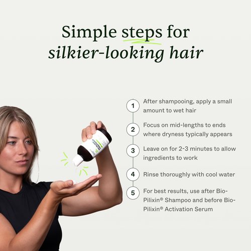 Scandinavian Biolabs Bio-Pilixin® Conditioner For Women | Prevents Split & Damaged Ends, Restores Weak Hair, Supports Scalp Vitality, Dermatologically Tested, Made in Denmark, 250 mL/ 8.8 Oz